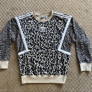 lightweight adidas crewneck sweatshirt